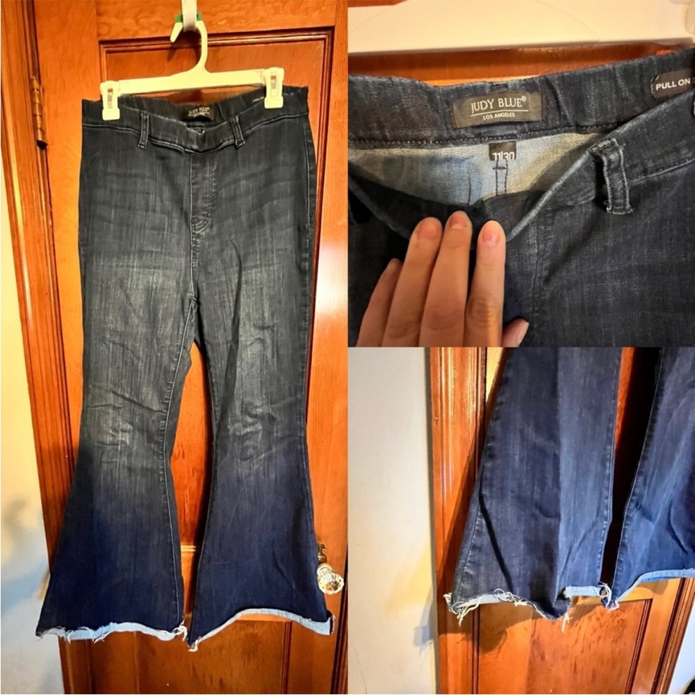 Judy blue Flare bell bottom Super Stretch With Stretch Waist Jeans